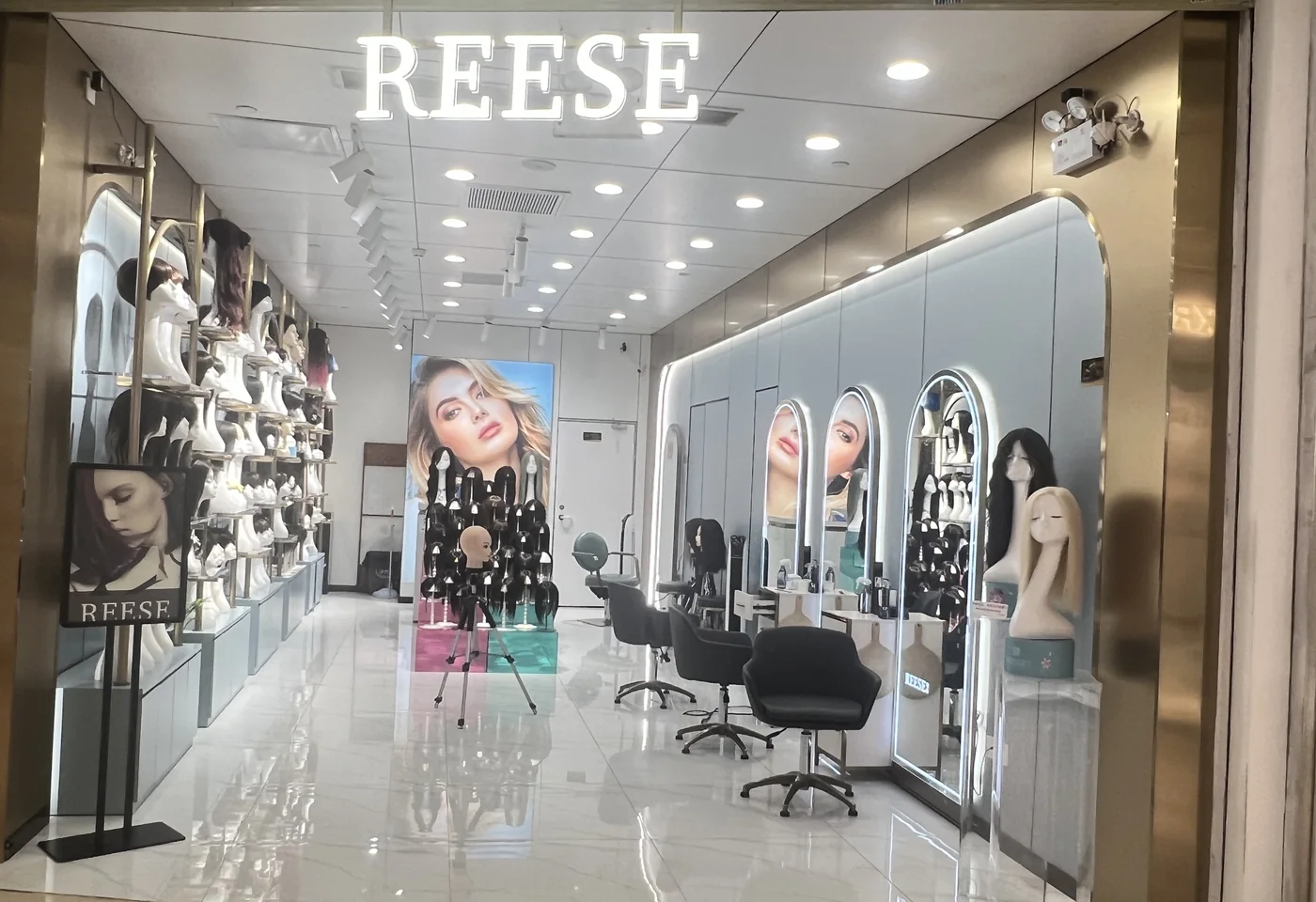 REESE瑞茜假发深圳福田CP店门头图