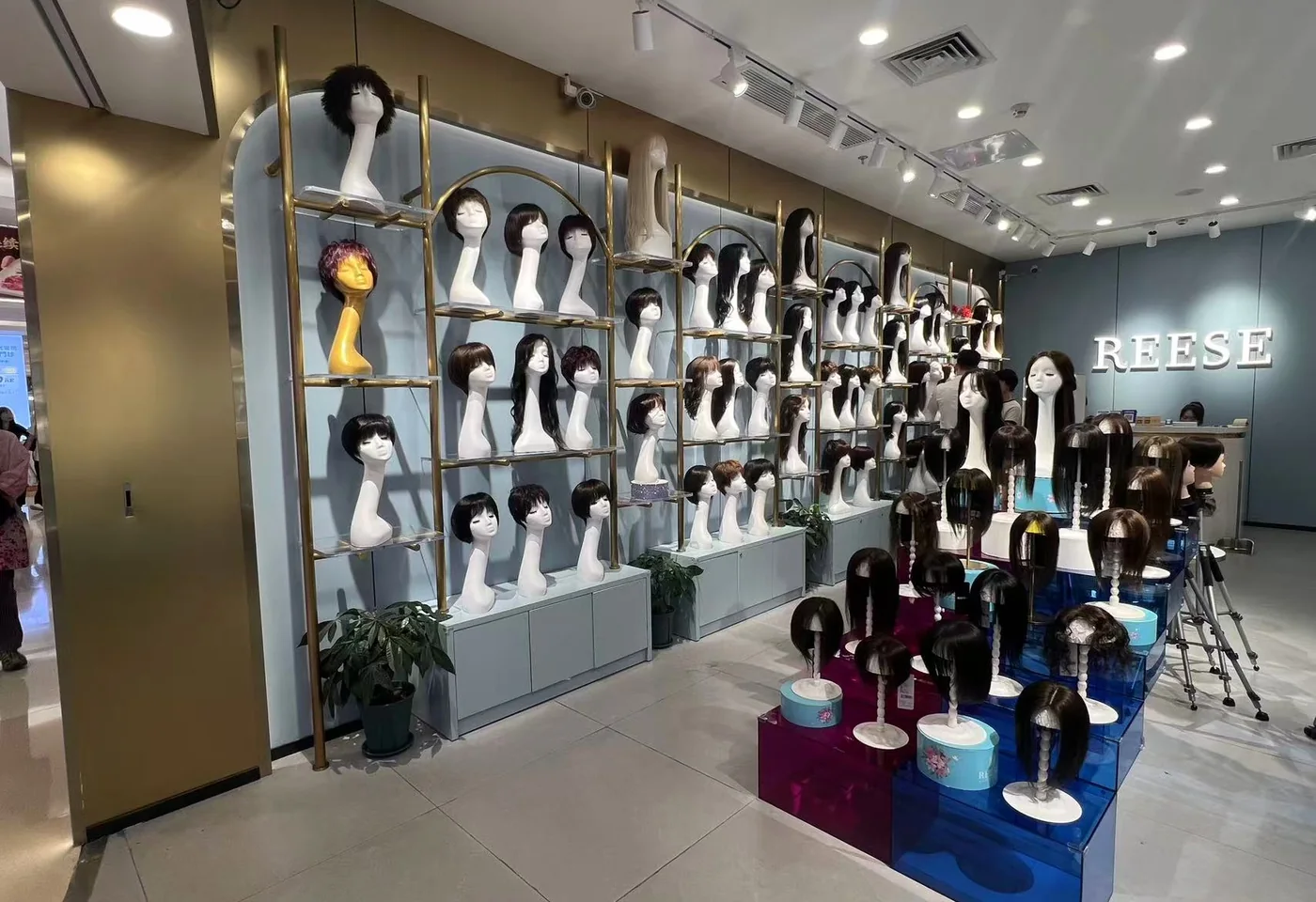 REESE瑞茜假发深圳金光华店店内环境图